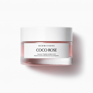 Herbivorebotanicals COCO ROSE Coconut + Peptide Lip Balm-to-Oil