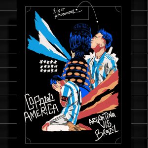 Shop Football Copa America Champions - Poster