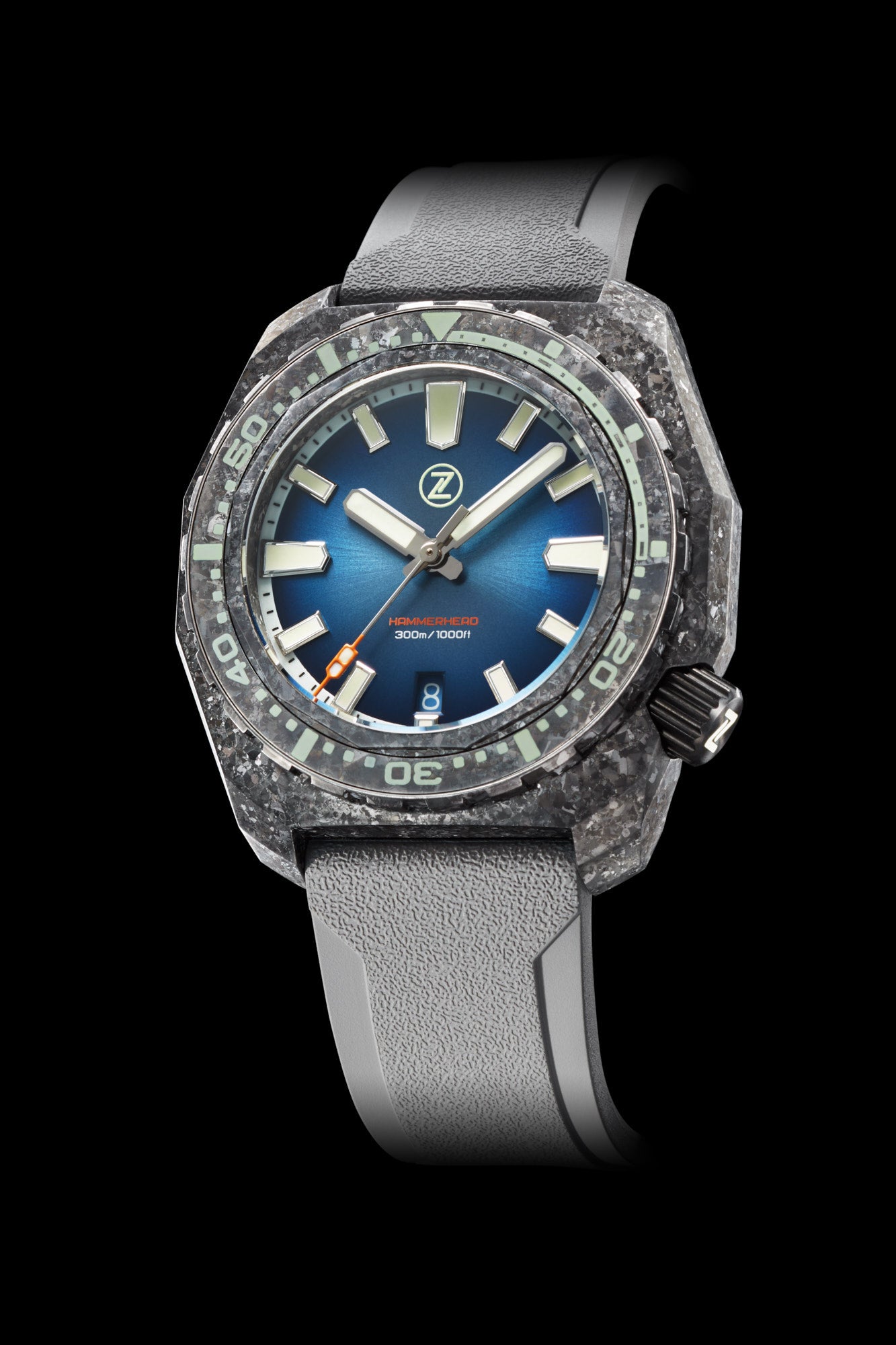 Zelos Hammerhead V3 300m Crystallised Ti Limited Edition