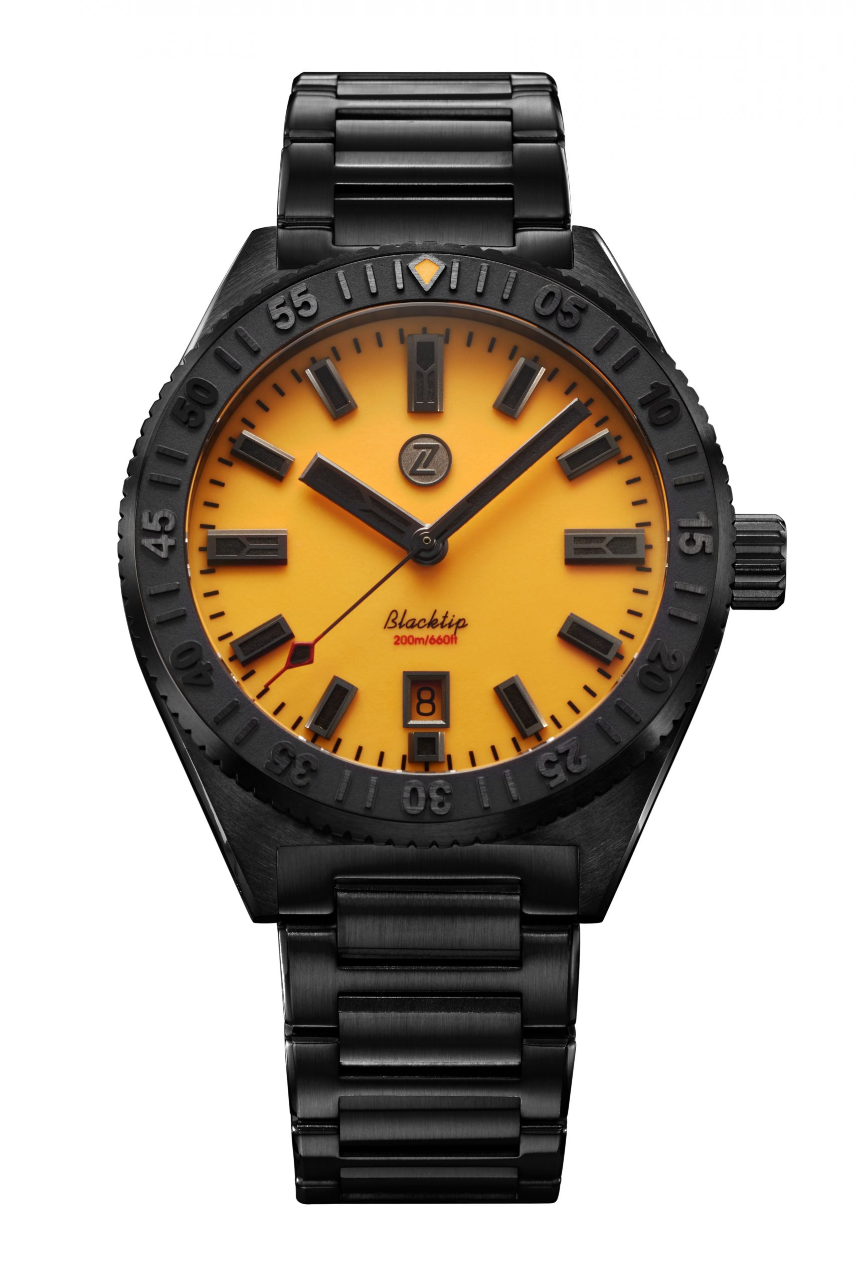 Zelos Blacktip 41mm DLC 'Ember'