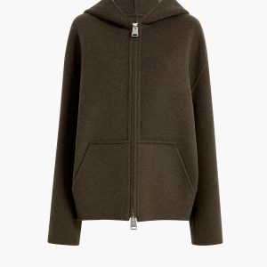 Khaite Dolem Jacket in Army Melange