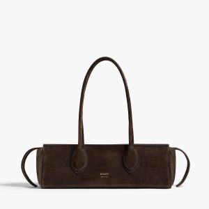 Khaite Donna Shoulder Bag in Ebano