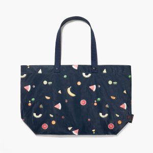 Loandsons Del Mar Packable Tote Large - Tyvek - Navy Fruit