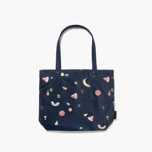 Loandsons Del Mar Packable Tote Small - Tyvek - Navy Fruit