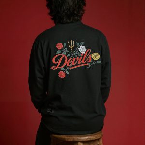 Shop Football Devils Linen-Blend Shirt