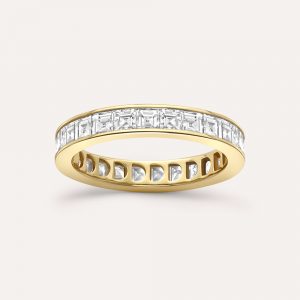 Dinny Hall Natural Diamond Carre Eternity Ring