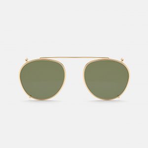 Retrosuperfuture Clip-on The Warhol Gold Green