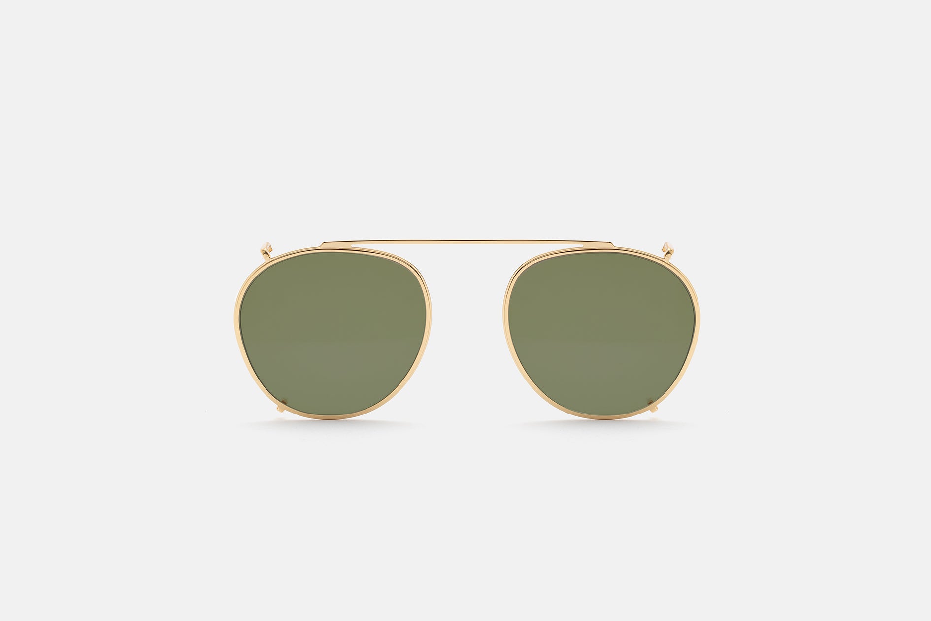Retrosuperfuture Clip-on The Warhol Gold Green