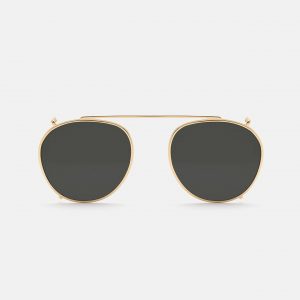 Retrosuperfuture Clip-on The Warhol Gold Grey
