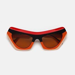 Retrosuperfuture Devil's Pool Stripes Orange