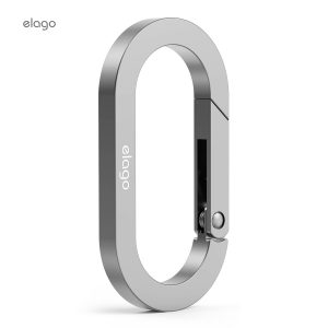 elago Flat Oval Carabiner [3 Colors]