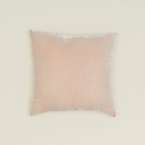 Hawkins New York Reversible Velvet + Linen Pillow - Blush