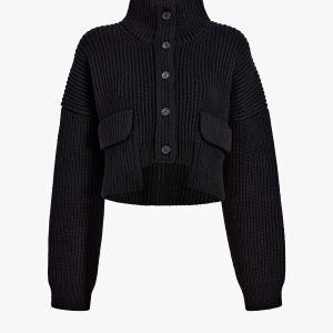 Khaite Eita Cardigan in Black