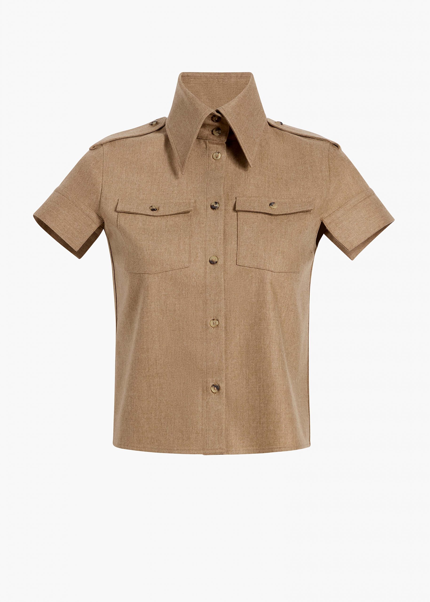 Khaite Emiel Top in Desert Sand
