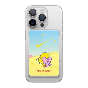 elago LINE FRIENDS | 2025 Yellow Sally Magnetic Card Pocket