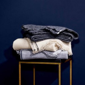 Snowe Edge Stripe Throw