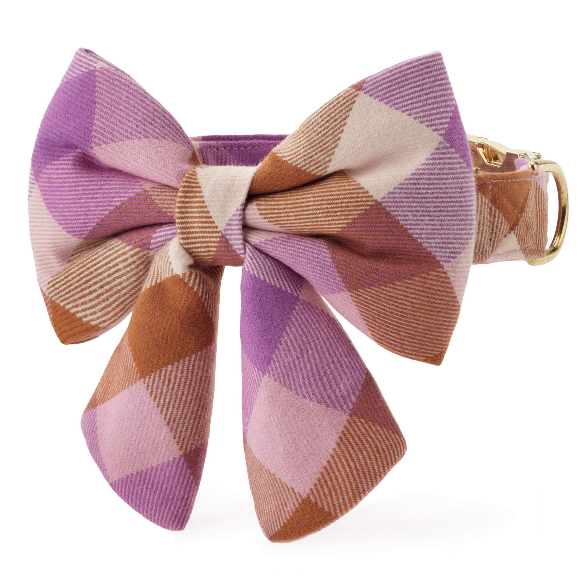 The Foggy Dog Bramble Flannel Lady Bow Collar
