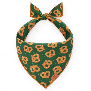 The Foggy Dog Pretzel Party Dog Bandana