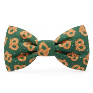 The Foggy Dog Pretzel Party Dog Bow Tie