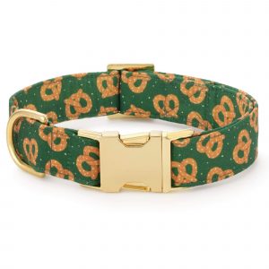 The Foggy Dog Pretzel Party Dog Collar
