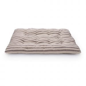 The Foggy Dog Ticking Stripe Dog Travel Mat