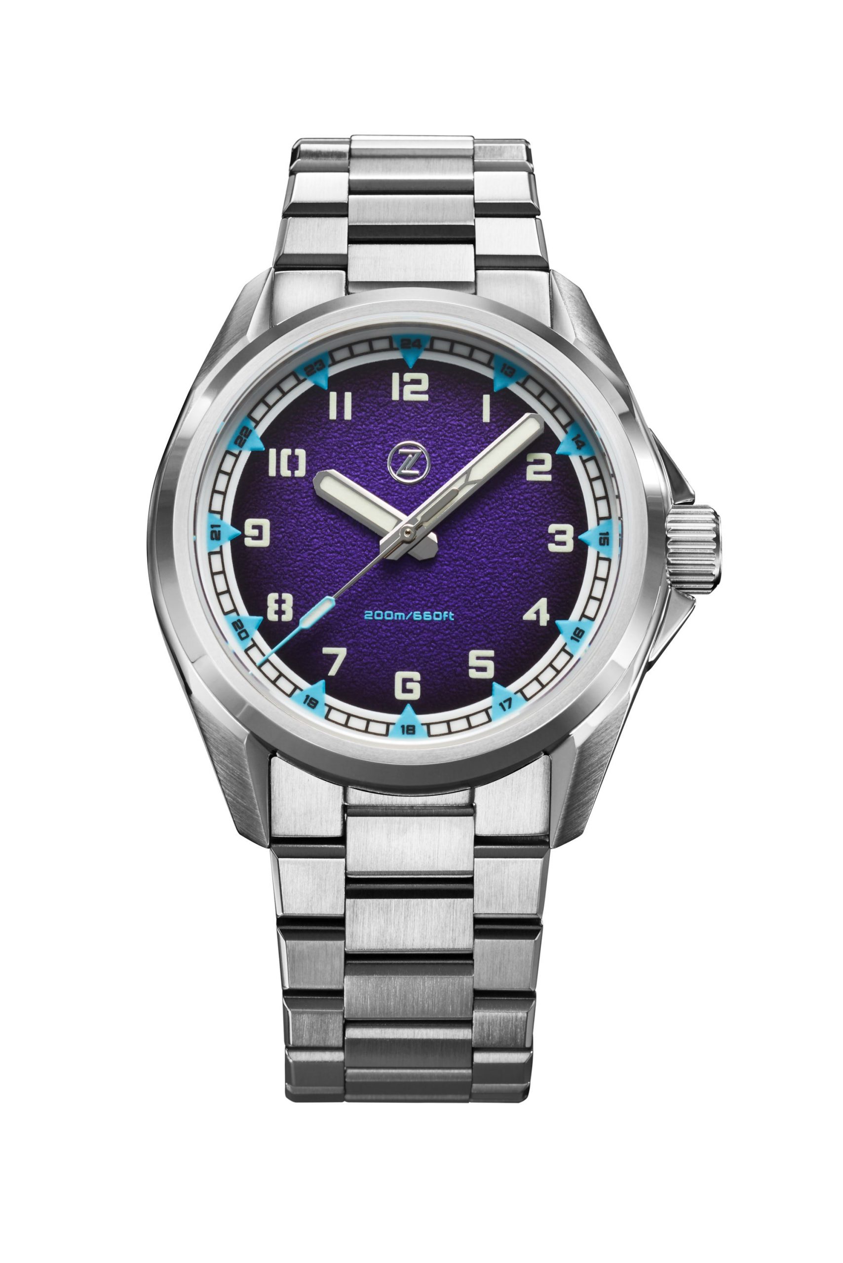 Zelos Swordfish Field 38mm SS 'Nebula'