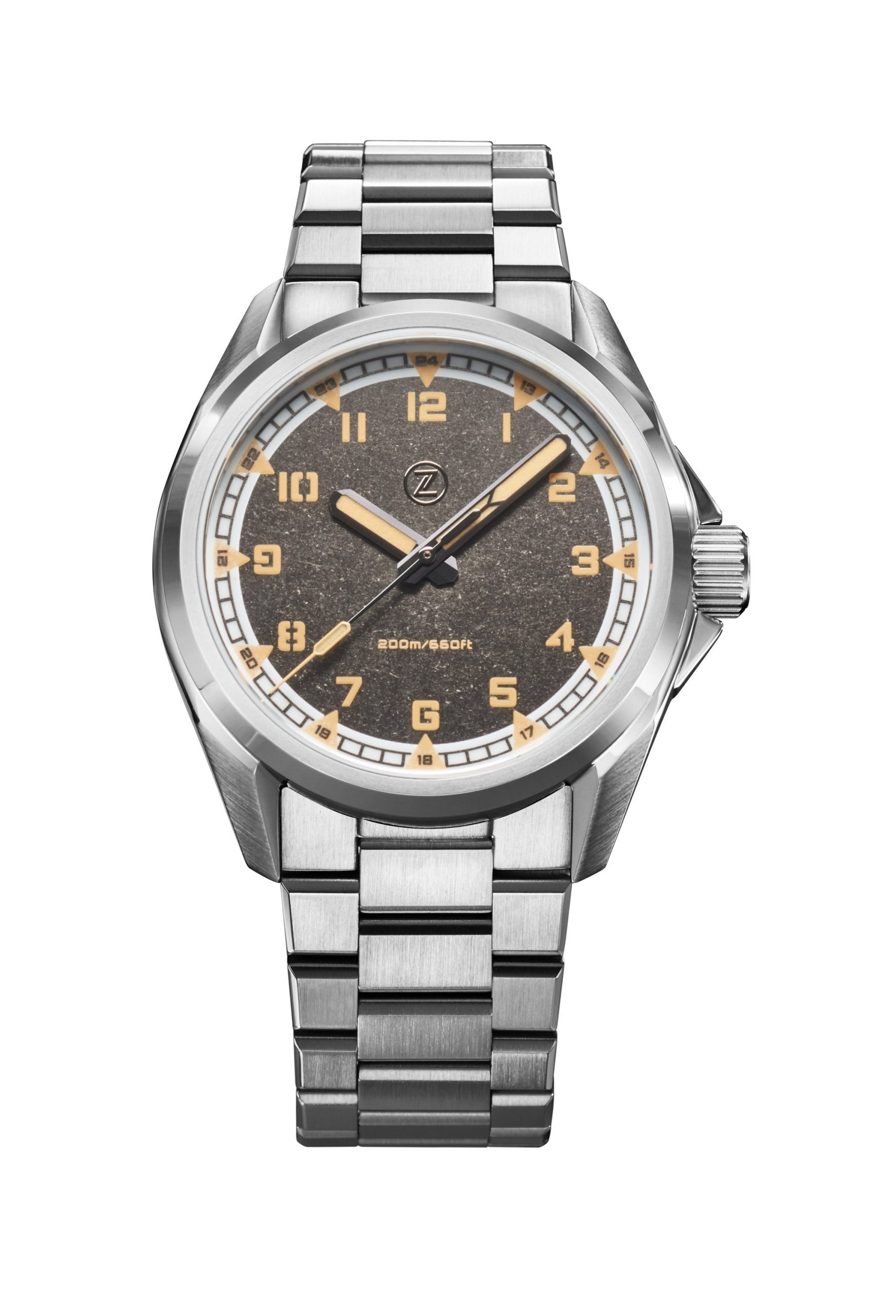 Zelos Swordfish Field 38mm SS 'Stonewash'