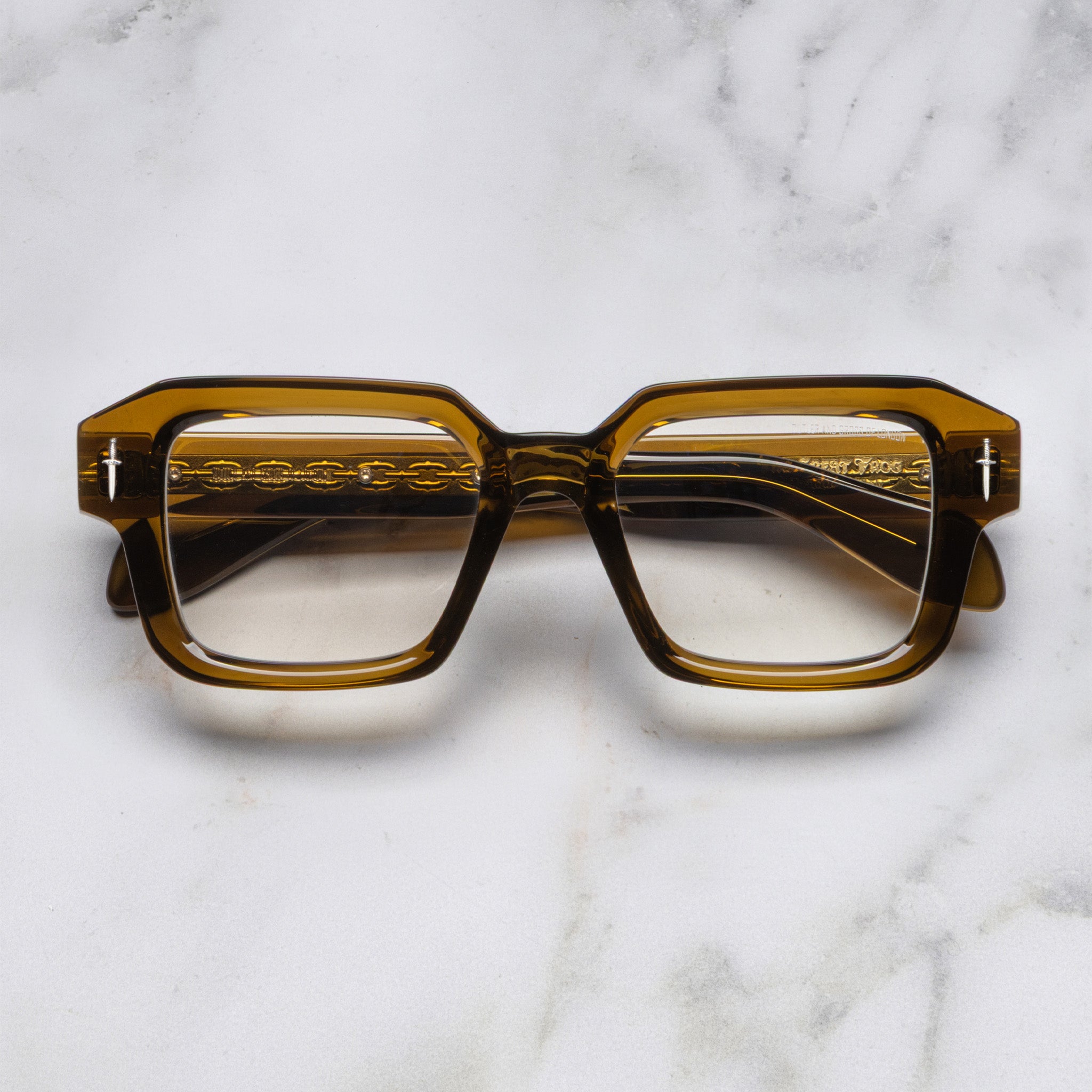 Cutler and Gross The Great Frog Bones Link Rectangle Opticals