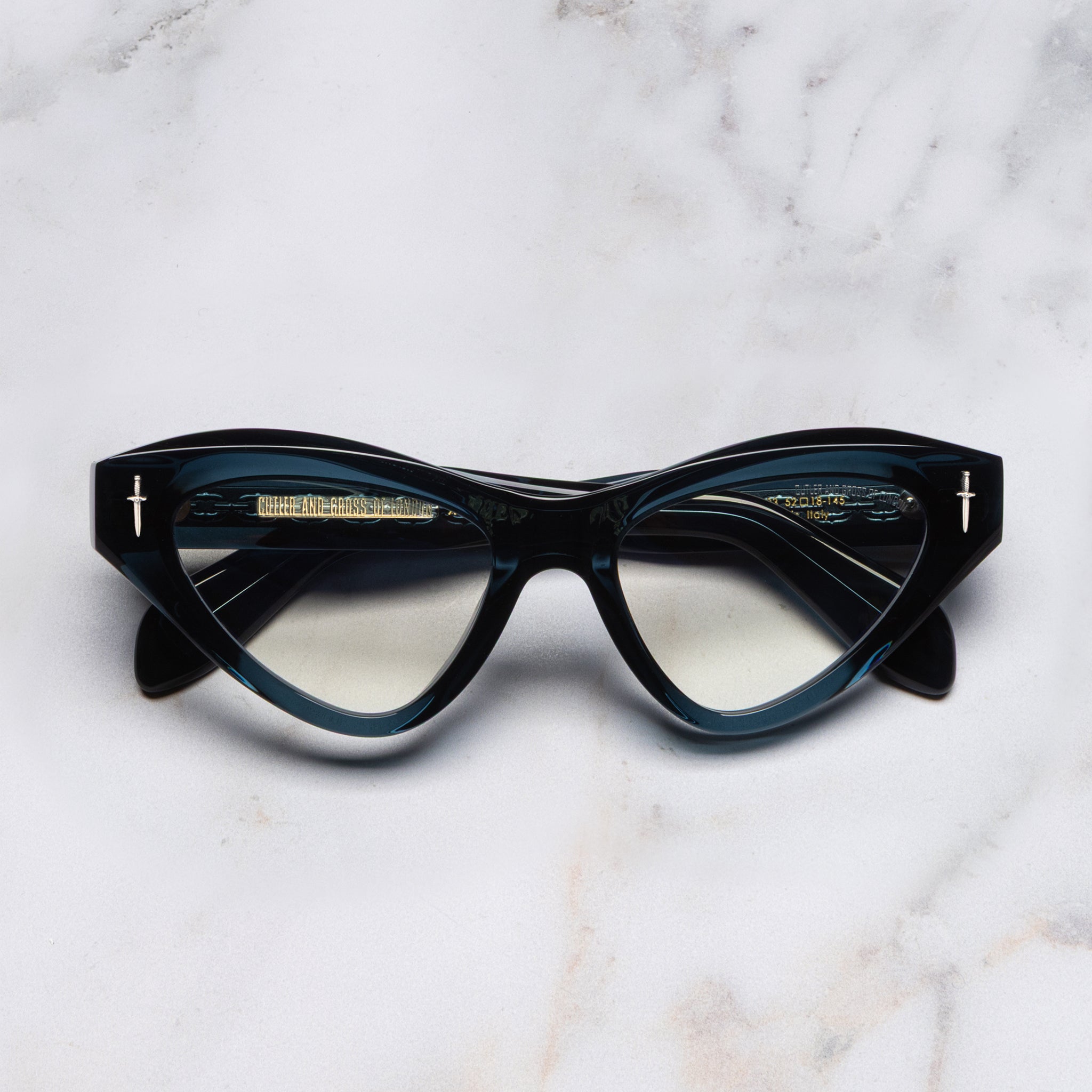 Cutler and Gross The Great Frog Mini Cat Eye Opticals