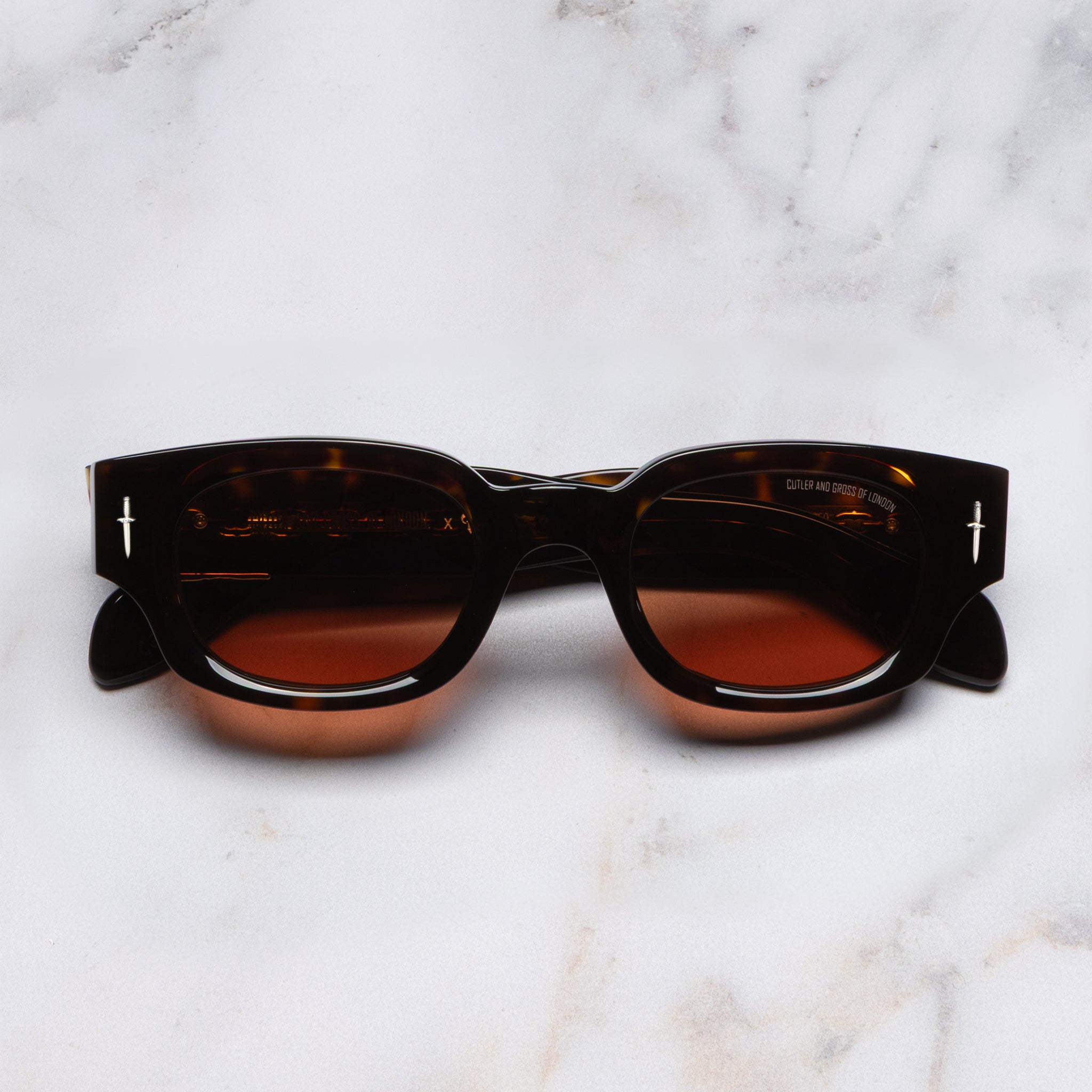 Cutler and Gross The Great Frog Soaring Eagle Rectangle Sunglasses