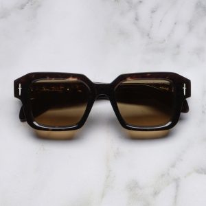 Cutler and Gross The Great Frog Bones Link Rectangle Sunglasses