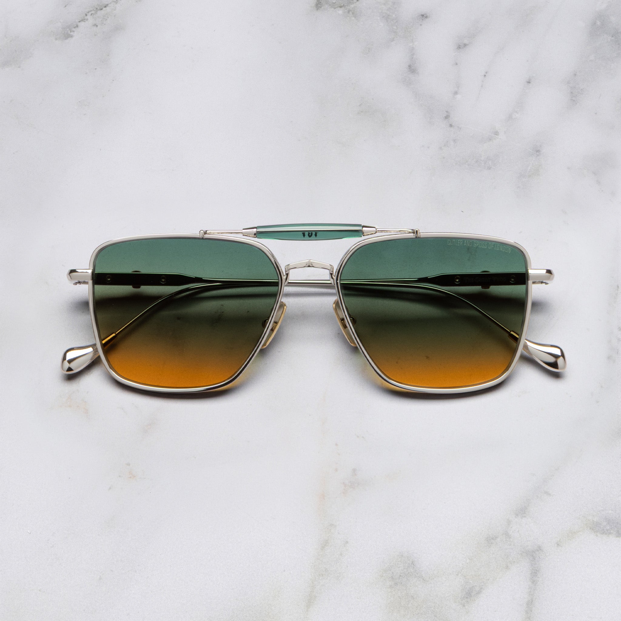 Cutler and Gross The Great Frog Capri Rectangular Sunglass