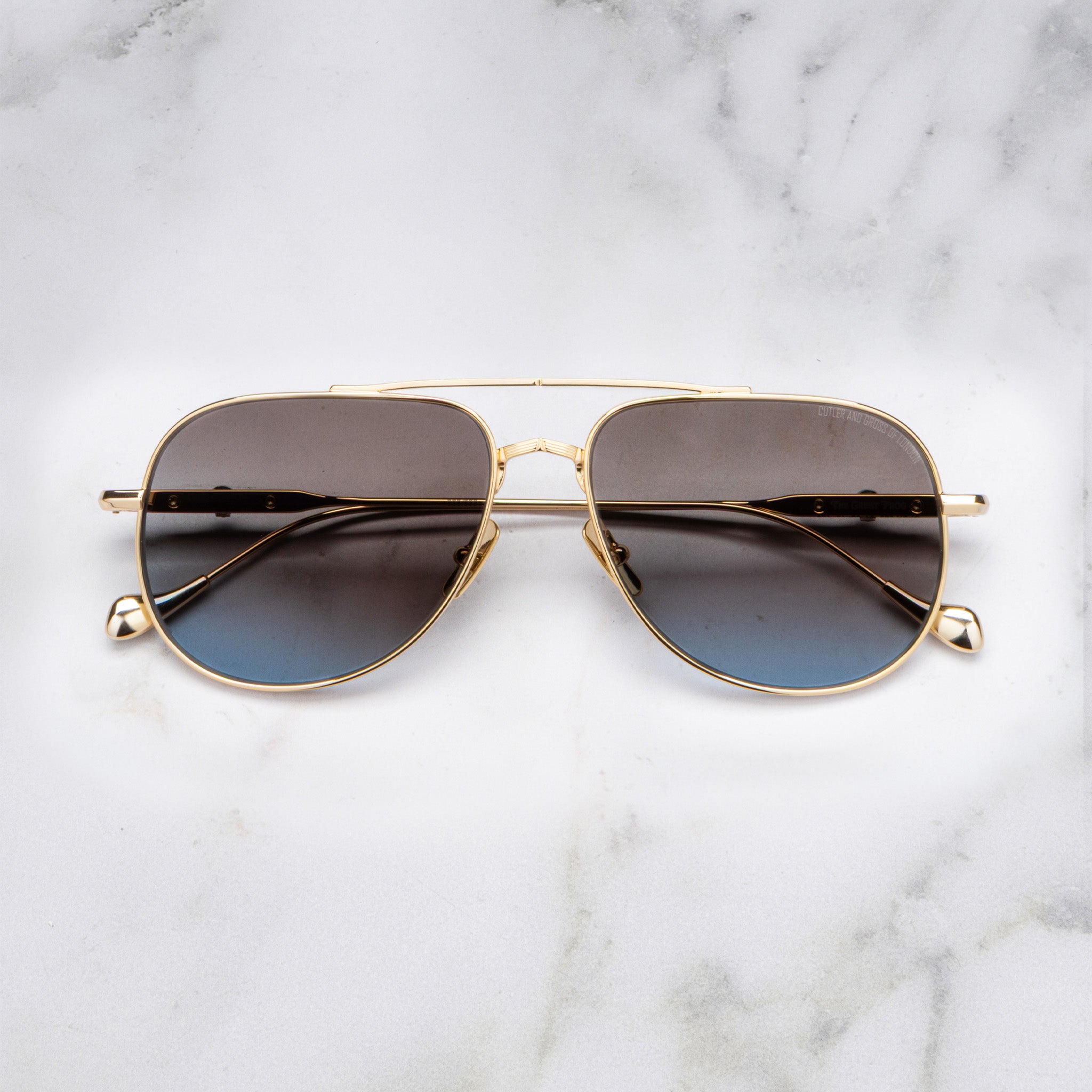 Cutler and Gross The Great Frog Paterson Aviator Sunglass