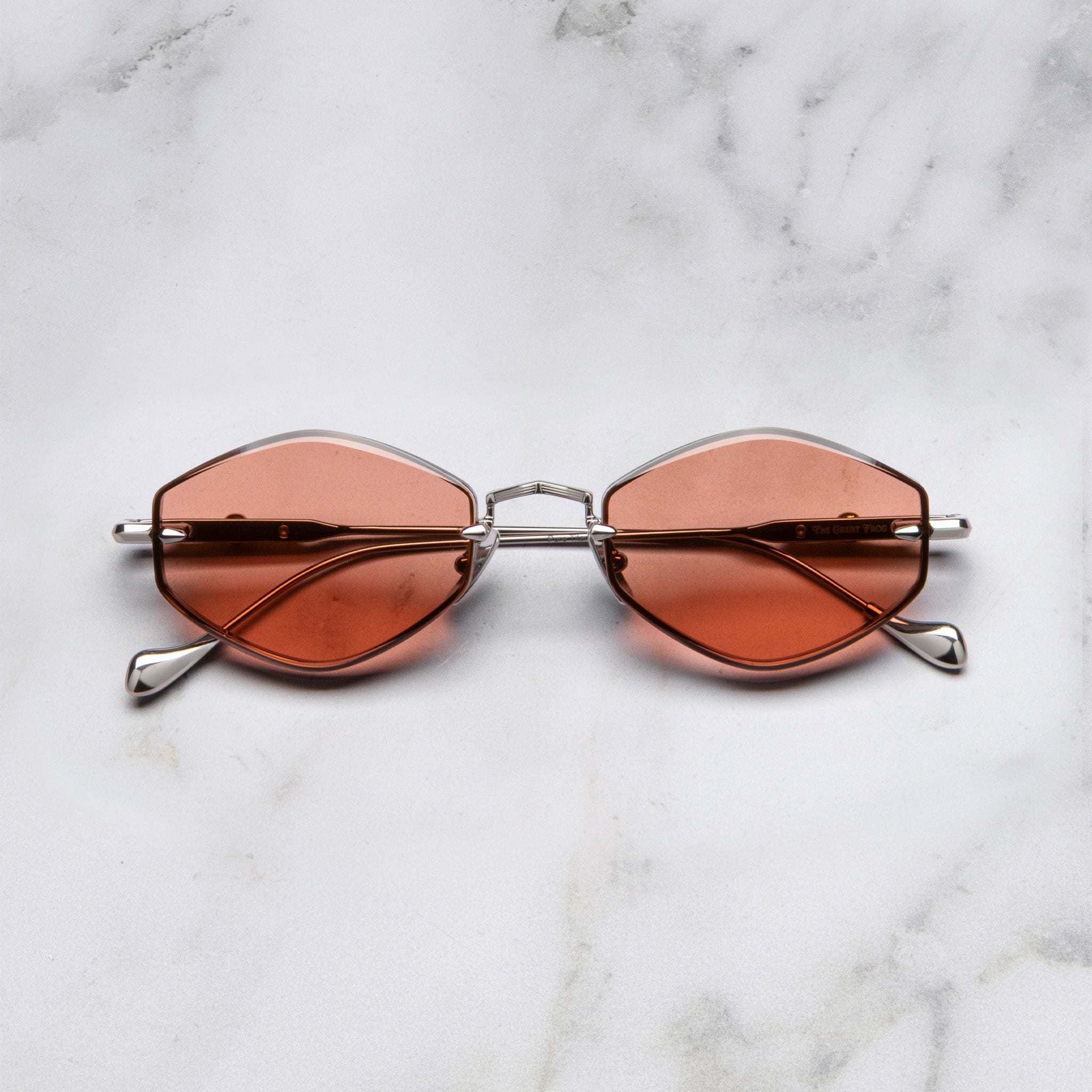 Cutler and Gross The Great Frog Carol Rectangular Sunglass