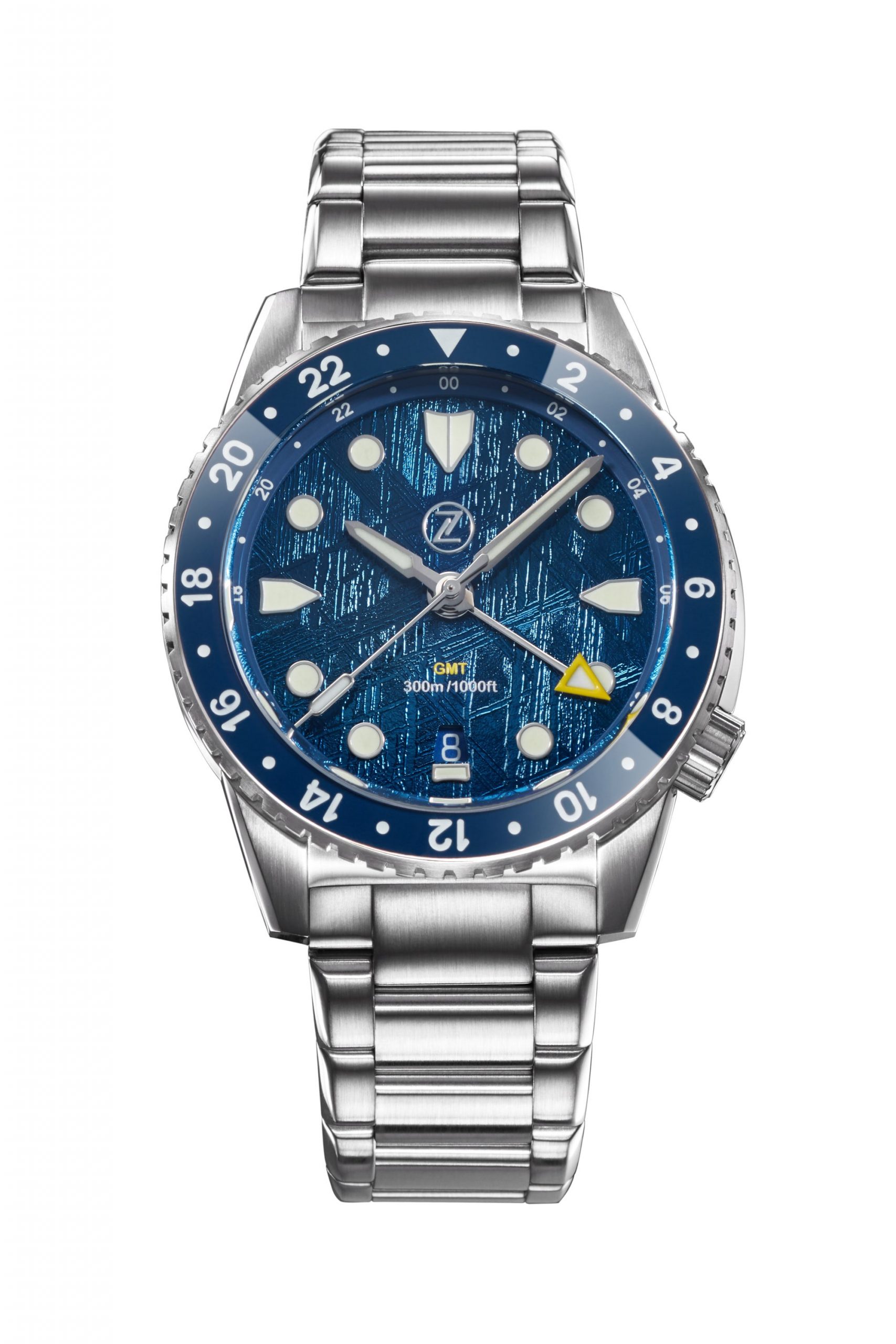 Zelos Mako 300m GMT 'Blue Meteorite'