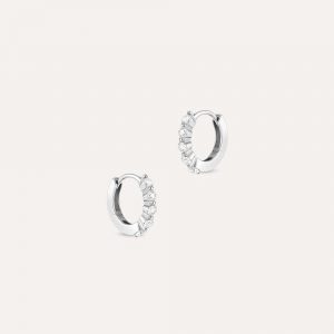 Dinny Hall Shuga Mini Lab-Grown Diamond Huggie Hoop Earrings