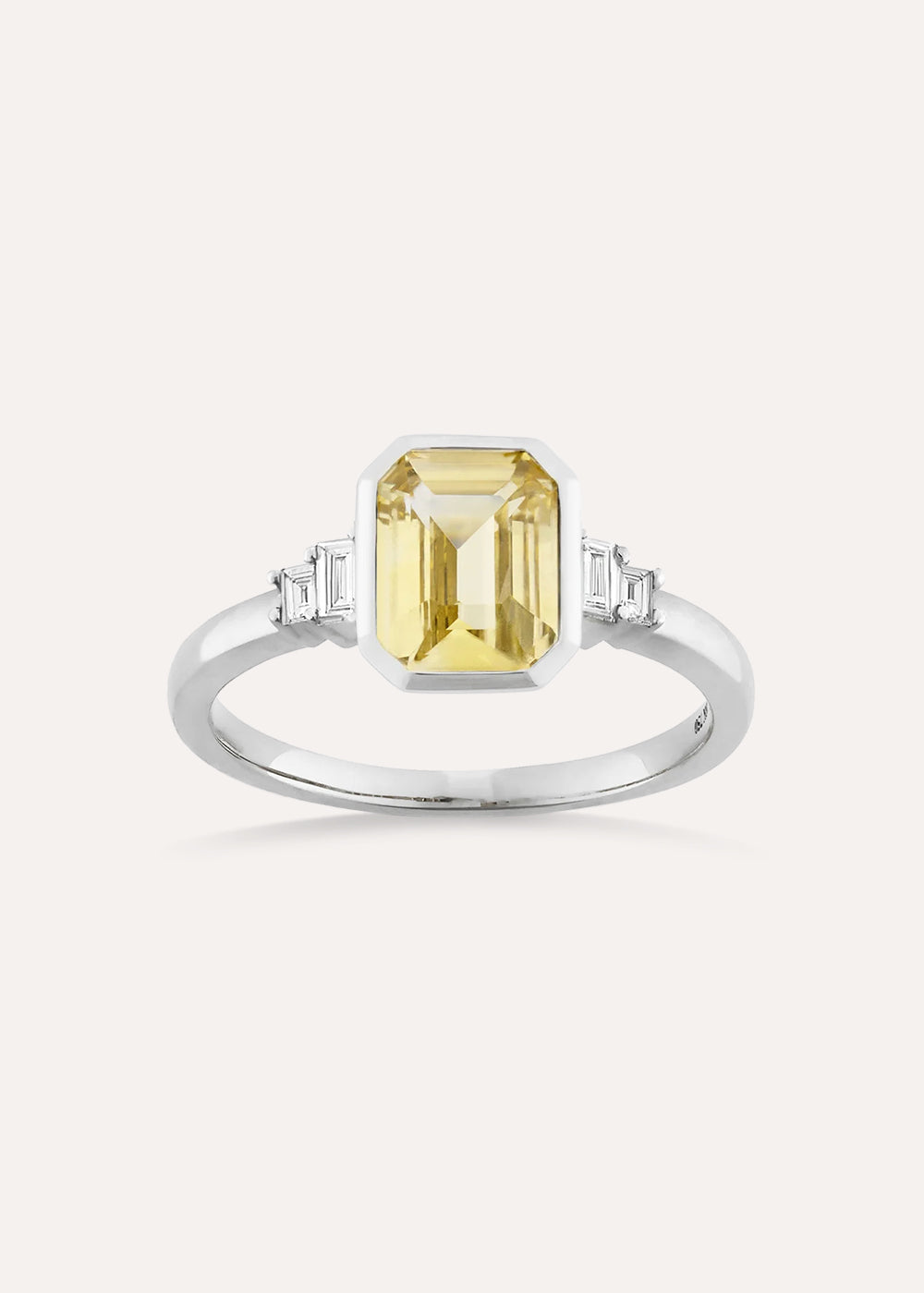 Dinny Hall Mila Yellow Sapphire & Diamond Ring
