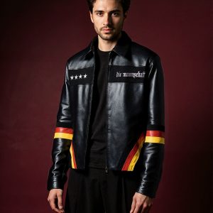 Shop Football Germany Pure Leather Jacket