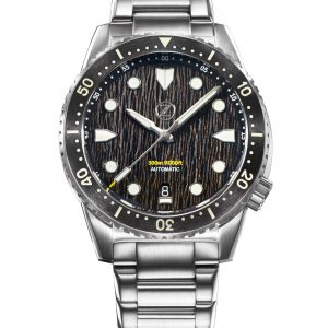 Zelos Mako 300m Diver 'Raindrop Carbon'