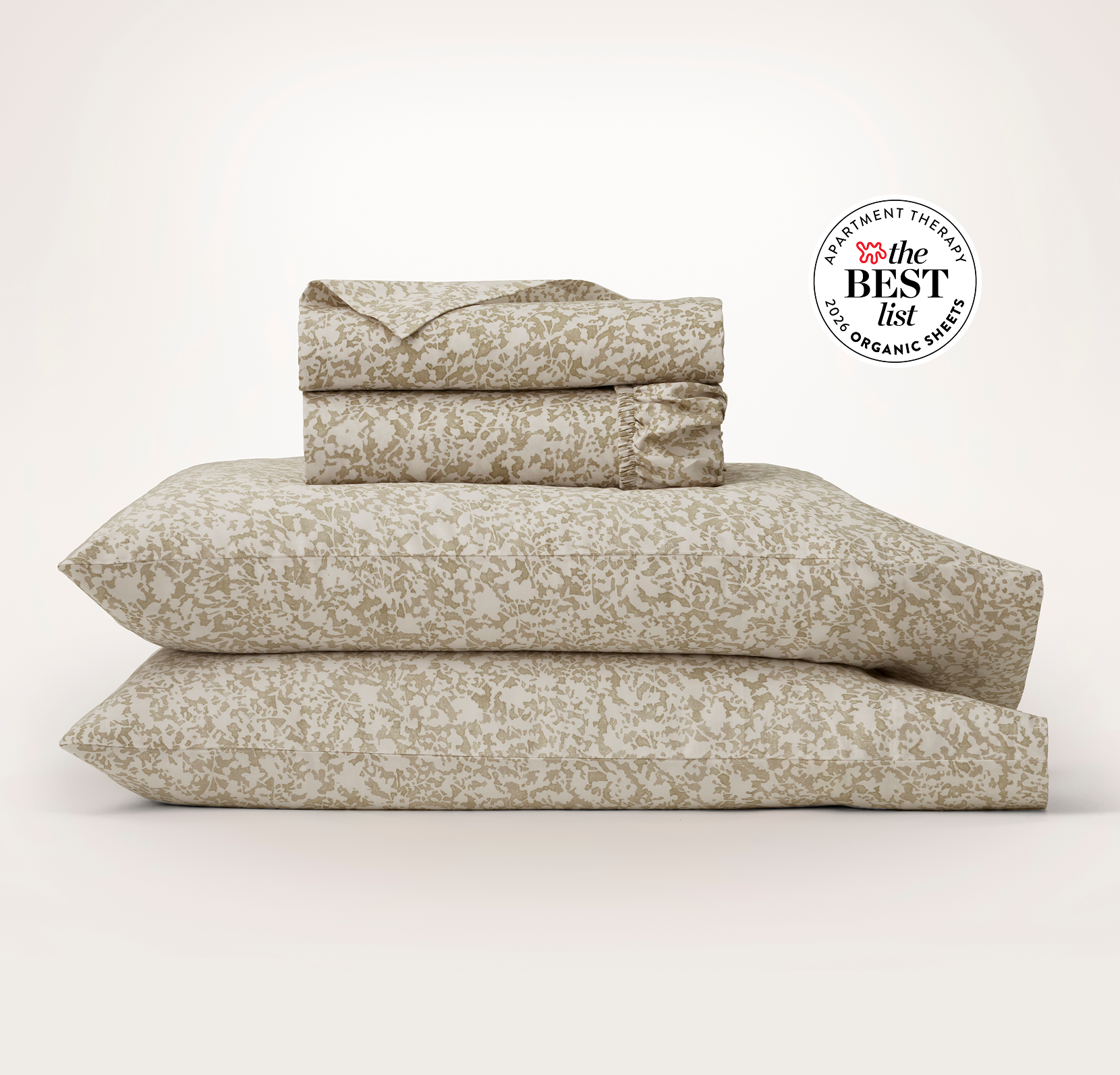 Bollandbranch Cooling Percale Sheet Set - Oak Garden