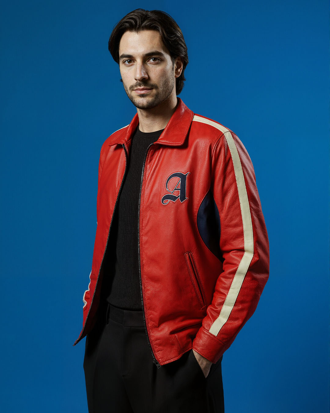 Shop Football Gunners Pure Leather Jacket