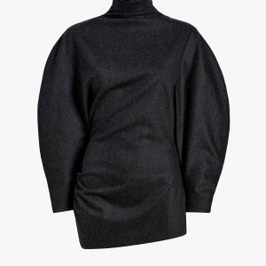 Khaite Harlow Top in Charcoal