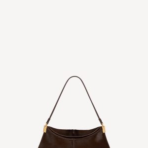 Balmain Sac 64-83 Small en cuir effet poulain