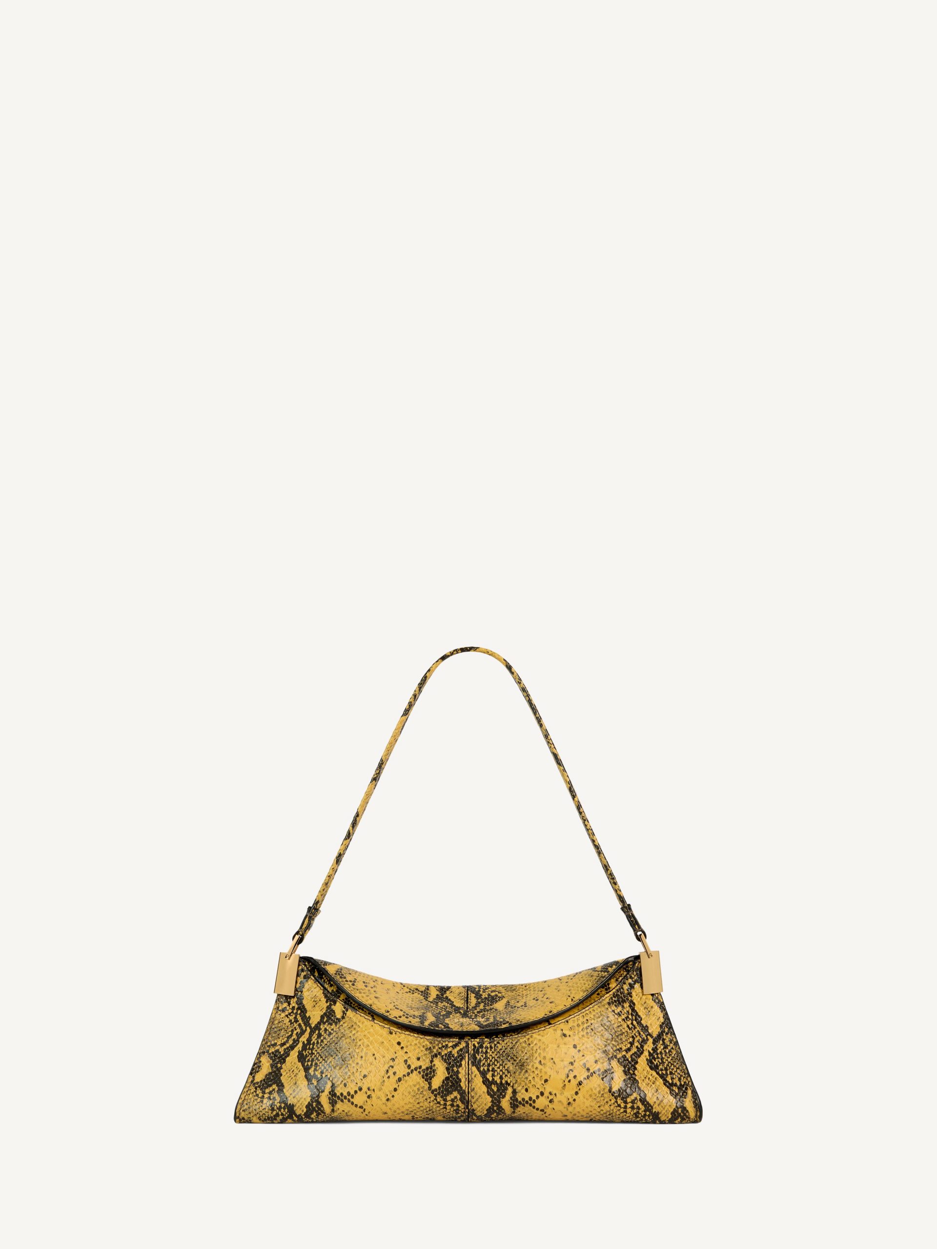 Balmain Sac 64-83 Small en cuir effet python