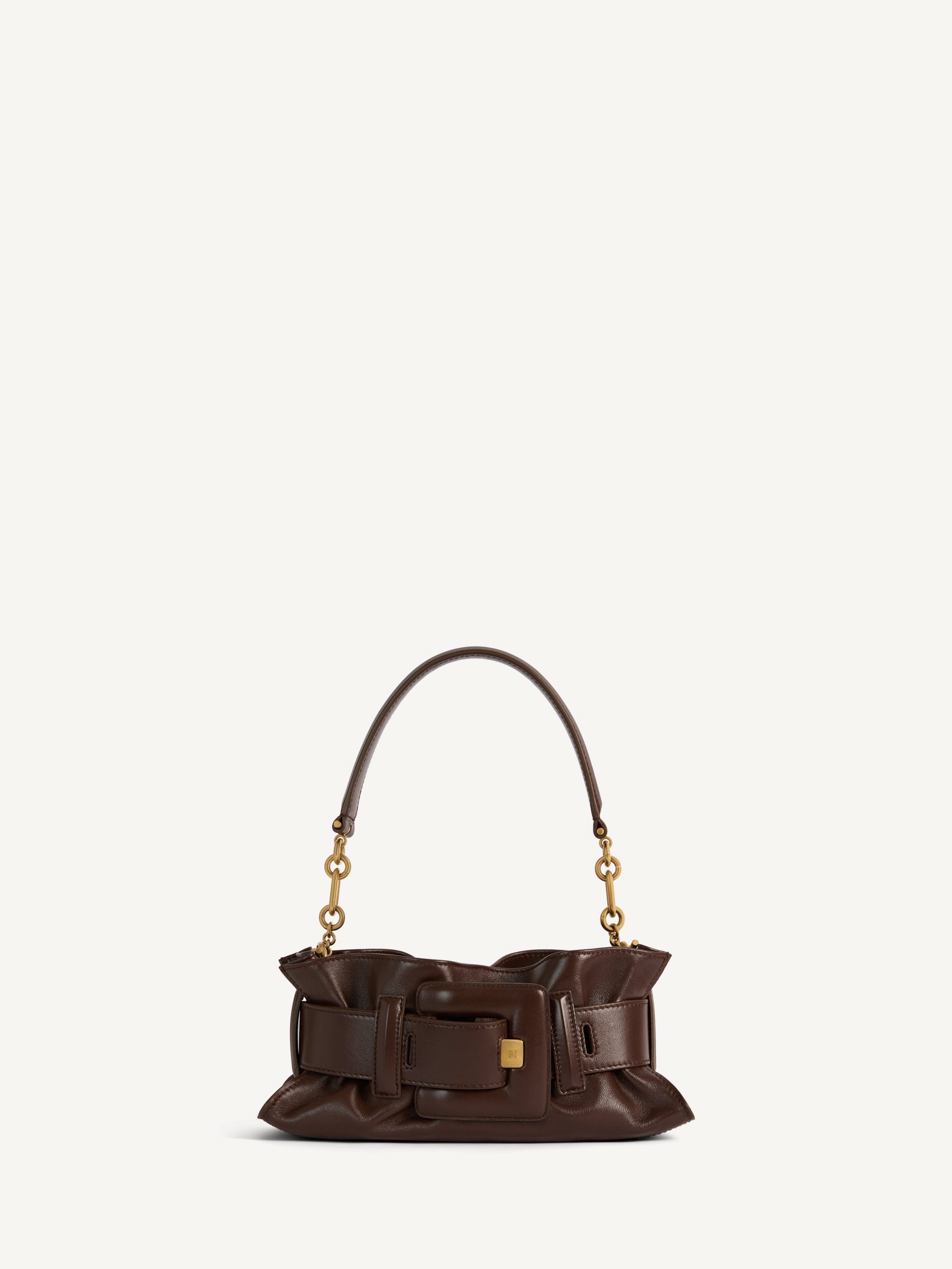 Balmain Sac ANTHEM Mini en cuir lisse
