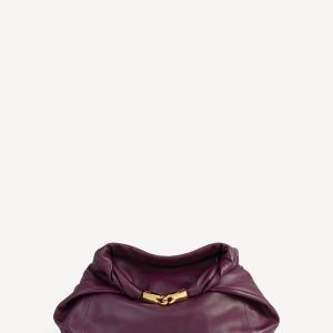 Balmain Sac DINNER AT 8 Medium en cuir lisse