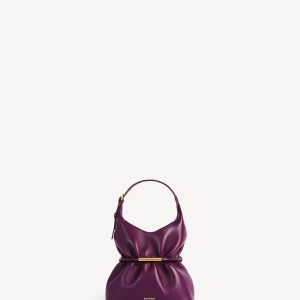 Balmain Sac SPHYNX Mini en cuir lisse