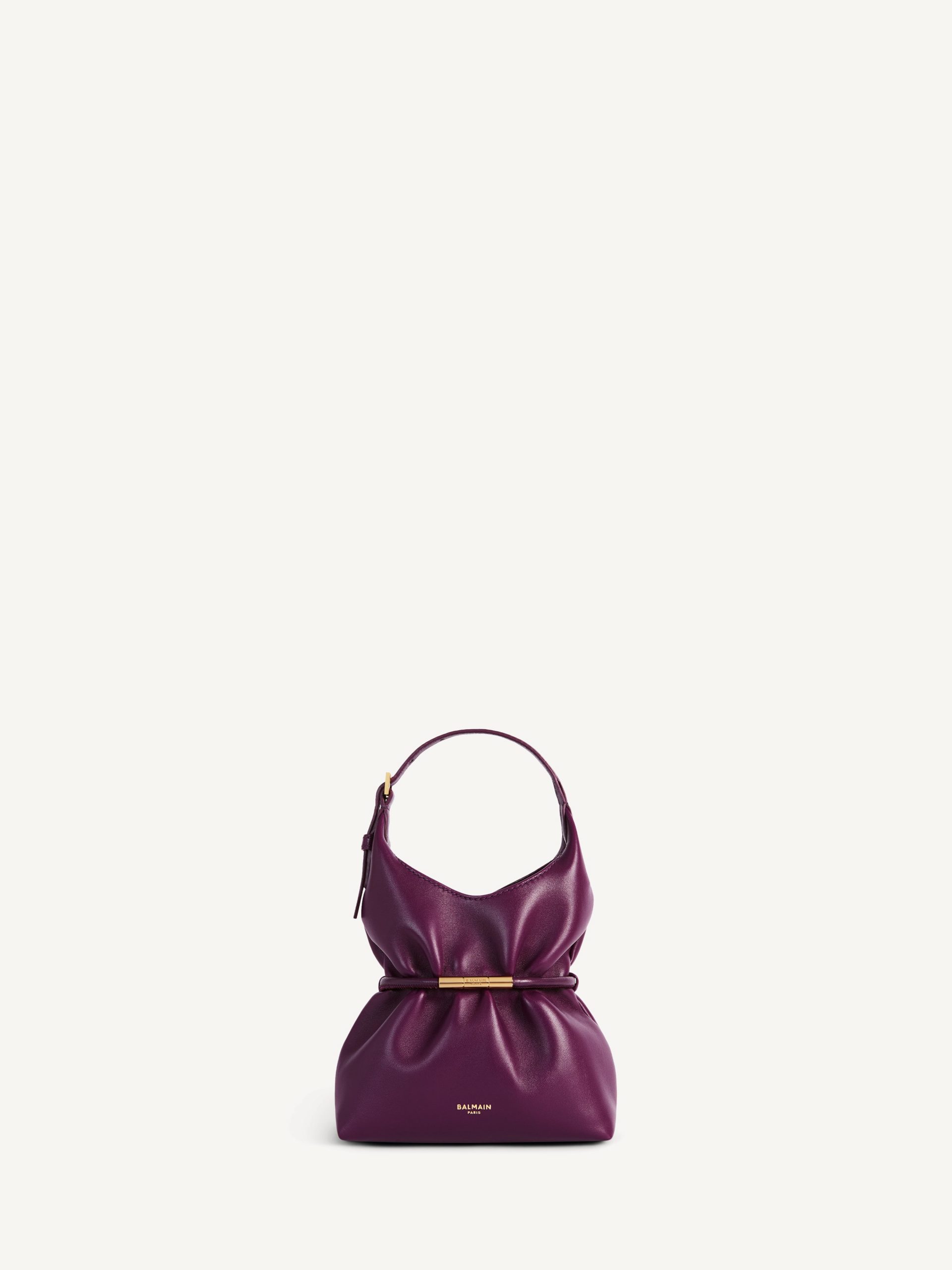 Balmain Sac SPHYNX Mini en cuir lisse
