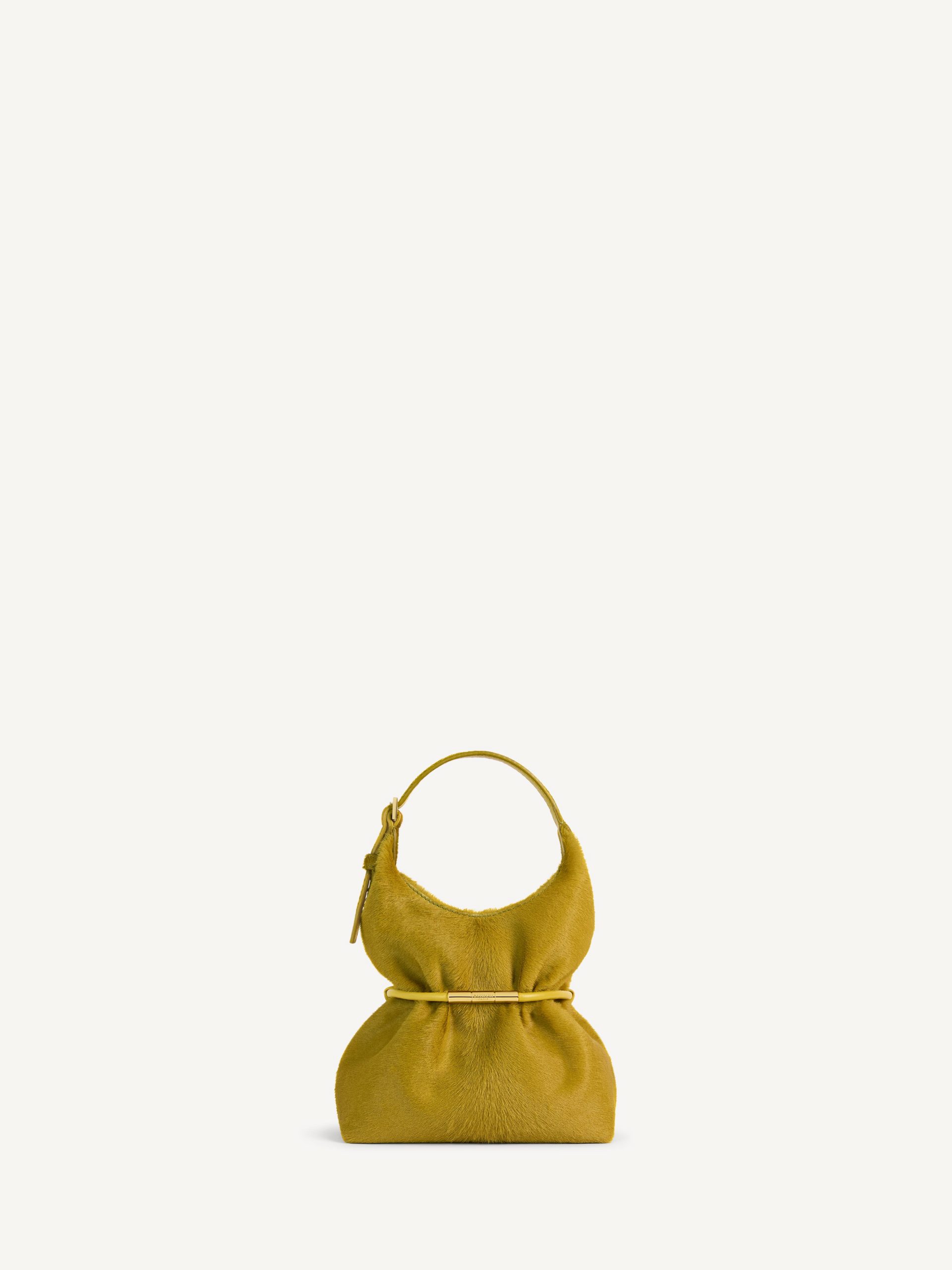 Balmain Sac SPHYNX Mini en cuir effet poulain