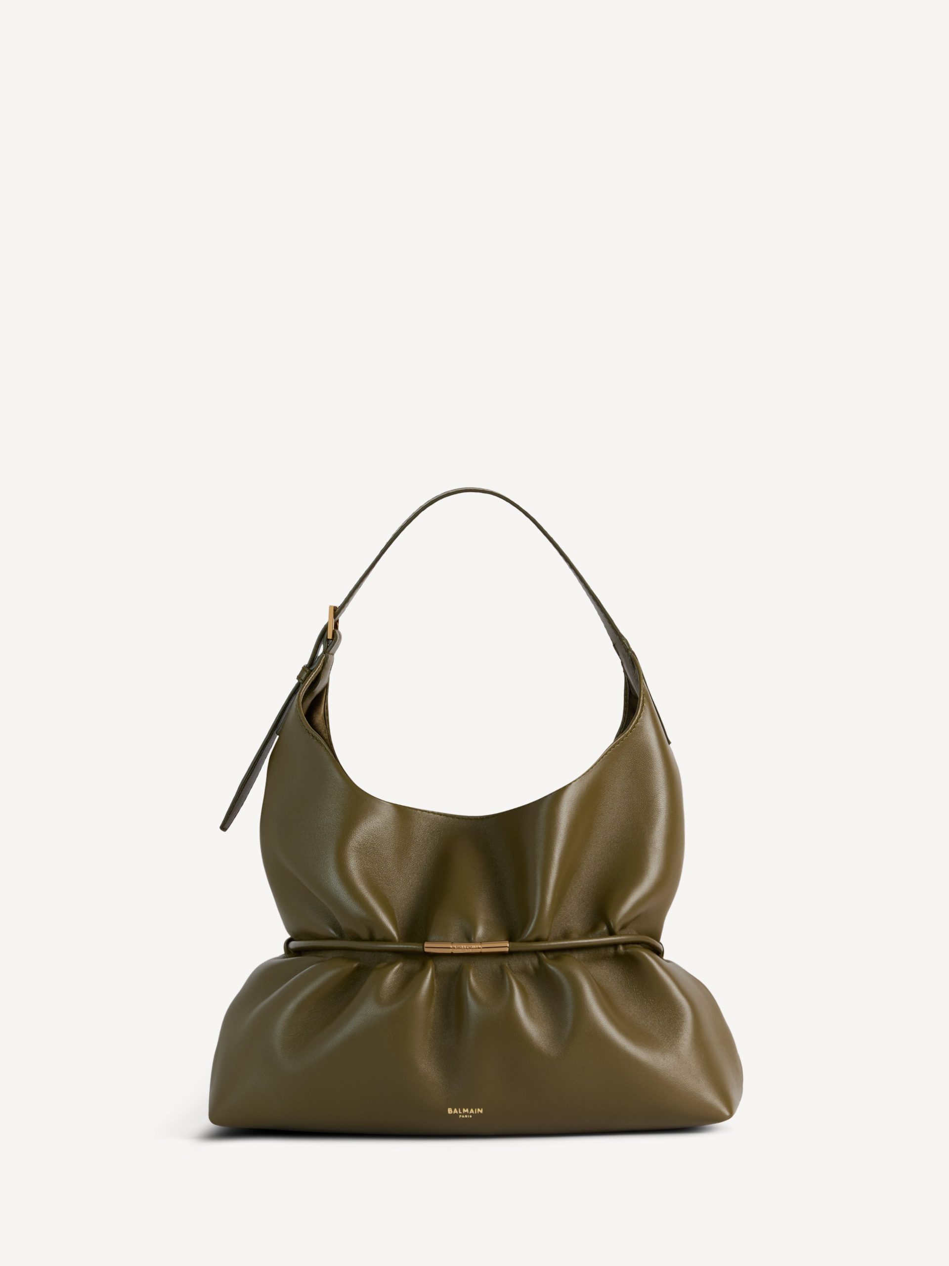 Balmain Sac SPHYNX Medium en cuir lisse